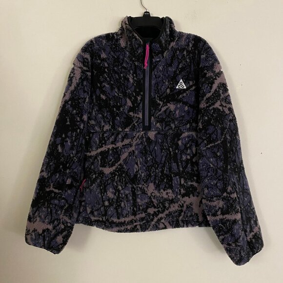 Nike ACG Therma-FIT Windproof 1/2 zip Sherpa Jacket Pullover M - Picture 8 of 15